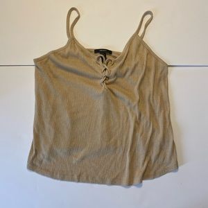 Beige tank top XL